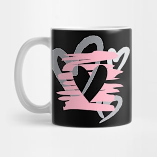 heart-Valentine's Day retro T-Shirt Mug